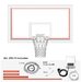Bandeau lumineux pour tableaux de basket-ball. Lumire de fin temps.